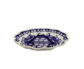 Plate for eggs - Polish pottery