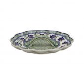 Plate for eggs - Polish pottery