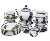 Dessert set large - Polish pottery
