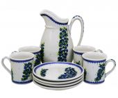 Set for beverages - Polish pottery