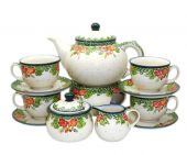 Coffee,Tea set - Polish pottery