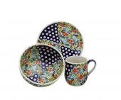 Set for breakfast - Polish pottery