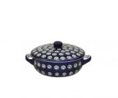 saucepan with a cover - Polish pottery