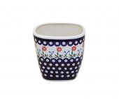 Cover for a flower pot - Polish pottery